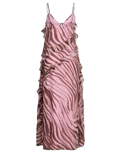 JJXX - JXEmilia Chiffon Long Kjole - Prism Pink